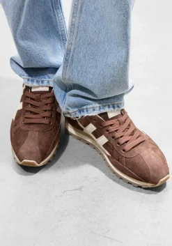 HOGAN e lage sneakers h671 allacciato bruin Online