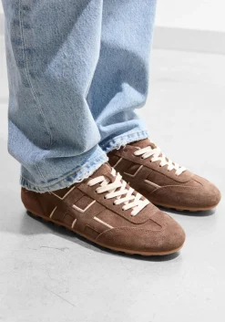 HOGAN e lage sneakers h693 allacciato h bruin Clearance