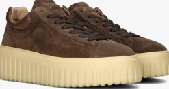 HOGAN e lage sneakers h-stripes allacciato h bruin Best