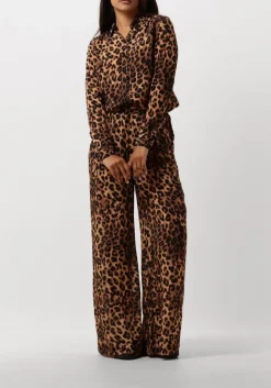 JANICE e wijde broek ringo bruin Best