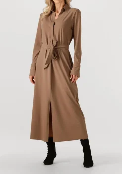 JAPAN TKY e midi jurk rasy bruin Hot