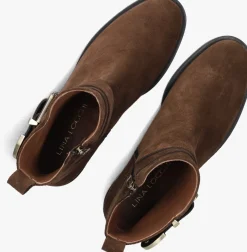 LINA LOCCHI e enkellaarsjes 2232 bruin Best