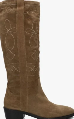 LINA LOCCHI e hoge laarzen at40 bruin New