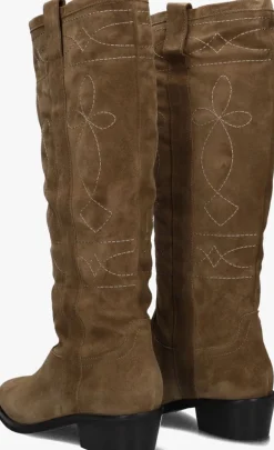 LINA LOCCHI e hoge laarzen at40 bruin New