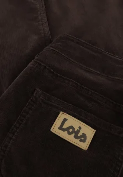 LOIS JEANS e wijde broek palazzo bruin Discount