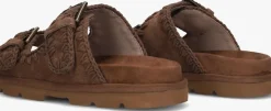 MOU e slippers low bio sandal 2buckles monoch bruin Online