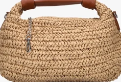 NÚNOO e núnoo schoudertas dandy raffia bruin Outlet