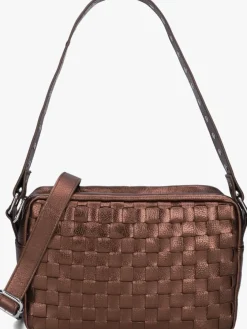 NÚNOO e núnoo schoudertas vilda metallic bruin Discount