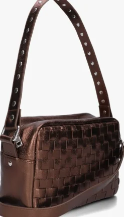 NÚNOO e núnoo schoudertas vilda metallic bruin Discount