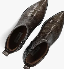 NOTRE-V bruine enkellaarsjes 63231 taupe Hot