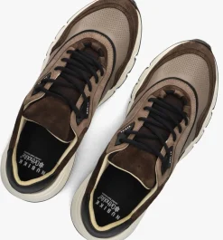 NUBIKK e lage sneakers luca noa bruin New