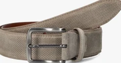 OFFICINE NAPOLI bruine riem of4040 taupe Outlet
