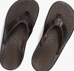OLUKAI e teenslippers ilikai bruin Clearance
