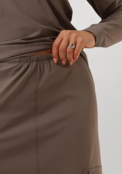 PENN & INK e maxirok 540 skirt bruin Outlet