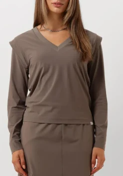 PENN & INK e tops & t-shirts 537 longsleeve bruin Outlet