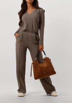 PENN & INK e tops & t-shirts 537 longsleeve bruin Outlet