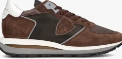 PHILIPPE MODEL e lage sneakers tropez haute low man bruin Discount