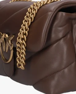 PINKO e schoudertas love puff classic bruin Best