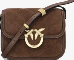 PINKO e schoudertas love box baf bruin