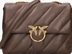PINKO e schoudertas love puff big bruin Best