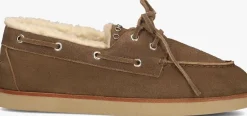 POSA e loafers deck loafer shearling bruin Clearance