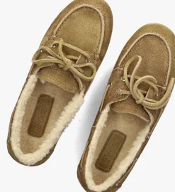 POSA e mocassins boat loafer veg-shearling bruin Online