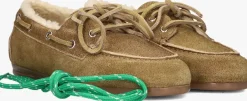 POSA e mocassins boat loafer veg-shearling bruin Online