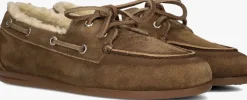 POSA e mocassins boat loafer veg-shearling bruin Sale