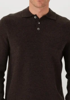 PROFUOMO e polo polo ls snow bruin Hot