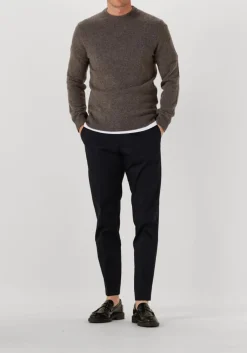 PROFUOMO e trui pullover crew neck woolblend bruin Online