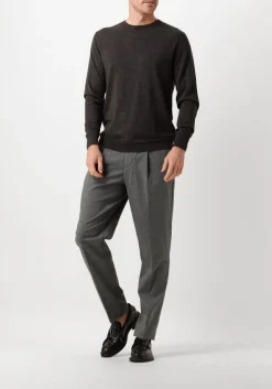 PROFUOMO e trui pullover crewneck bruin Sale