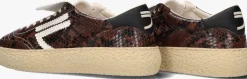 PURAAI e lage sneakers 4.05 polly tab bruin Discount