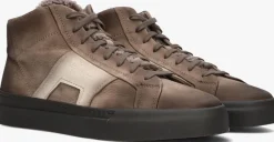 SANTONI e hoge sneakers 22131 bruin Hot