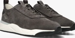 SANTONI e lage sneakers sue unlined runner bruin