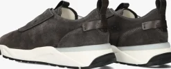SANTONI e lage sneakers sue unlined runner bruin