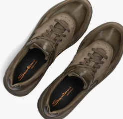 SANTONI e lage sneakers 22112 bruin Discount