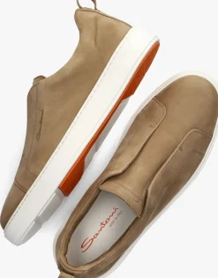 SANTONI e lage sneakers 21995 clean icon bruin Sale