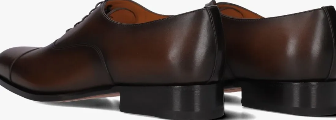 SANTONI e nette schoenen led veterschoen bruin Sale