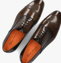 SANTONI e nette schoenen 18883 bruin