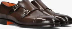 SANTONI e nette schoenen 19027 bruin Clearance