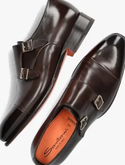 SANTONI e nette schoenen carter 11652 bruin Online