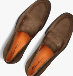 SANTONI e nette schoenen 18964 bruin Hot