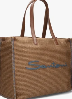 SANTONI e schoudertas 2447 bruin Discount