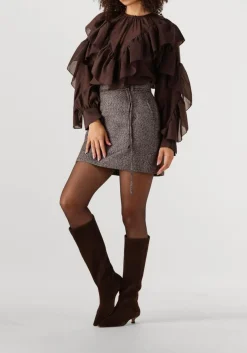 SECOND FEMALE e minirok arbor skirt bruin Online