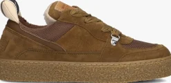 SHABBIES e lage sneakers chewy unna bruin