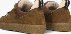SHABBIES e lage sneakers chewy unna bruin