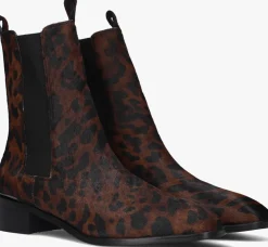 STEFANO LAURAN e chelsea boots botin plano bruin Discount