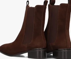 STEFANO LAURAN e chelsea boots botin plano bruin New