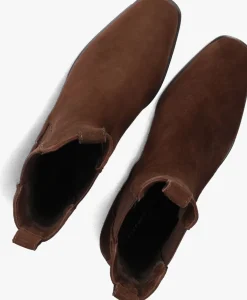 STEFANO LAURAN e chelsea boots botin plano bruin New