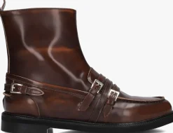 STEFANO LAURAN e enkellaarsjes 12096 bruin